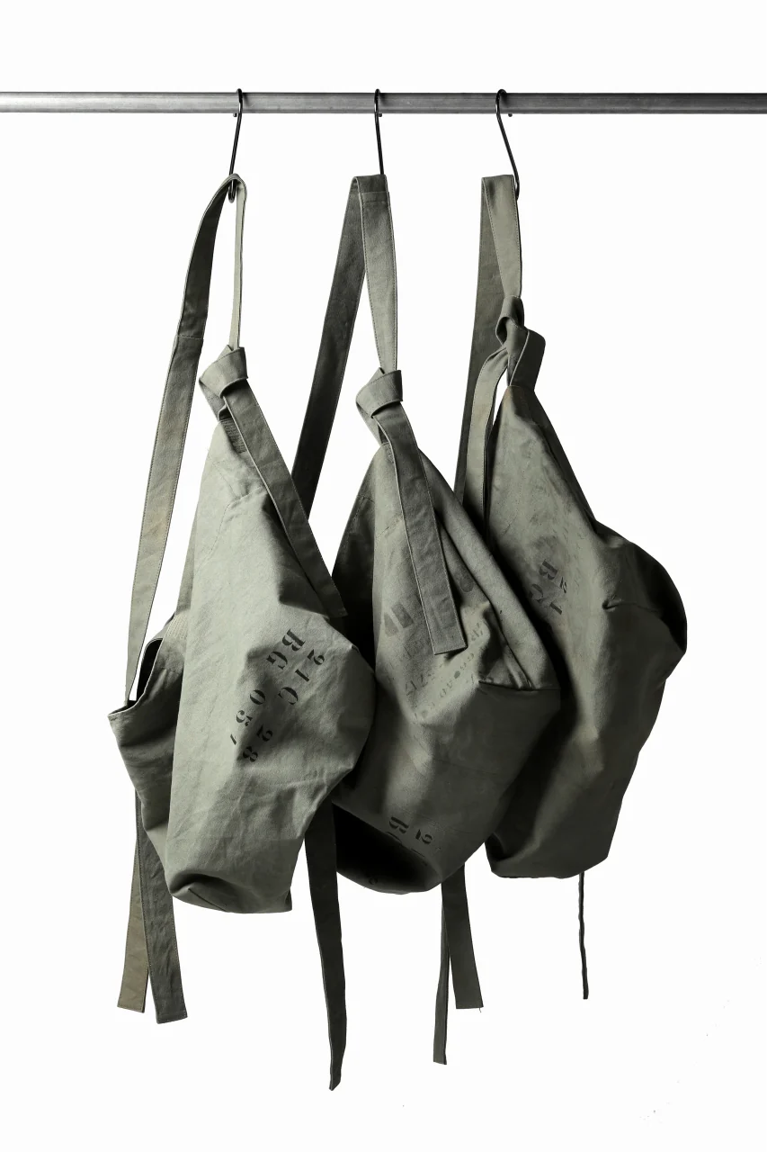 KLASICA BIVOUAC limited SHOULDER-BAG / 40'S BRITISH TENT (USED OLIVE) - Image 20