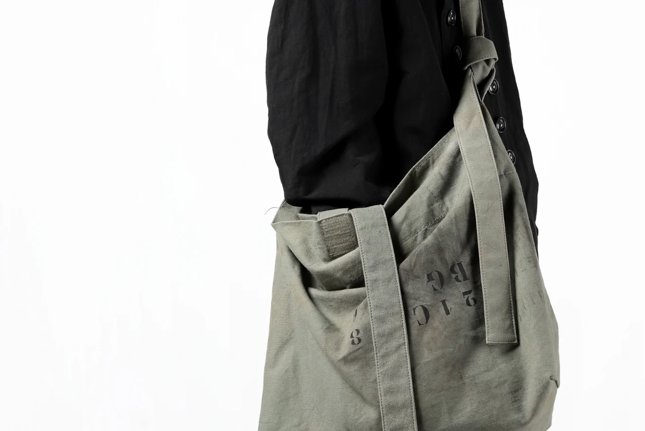 KLASICA BIVOUAC limited SHOULDER-BAG / 40'S BRITISH TENT (USED OLIVE) - Image 34