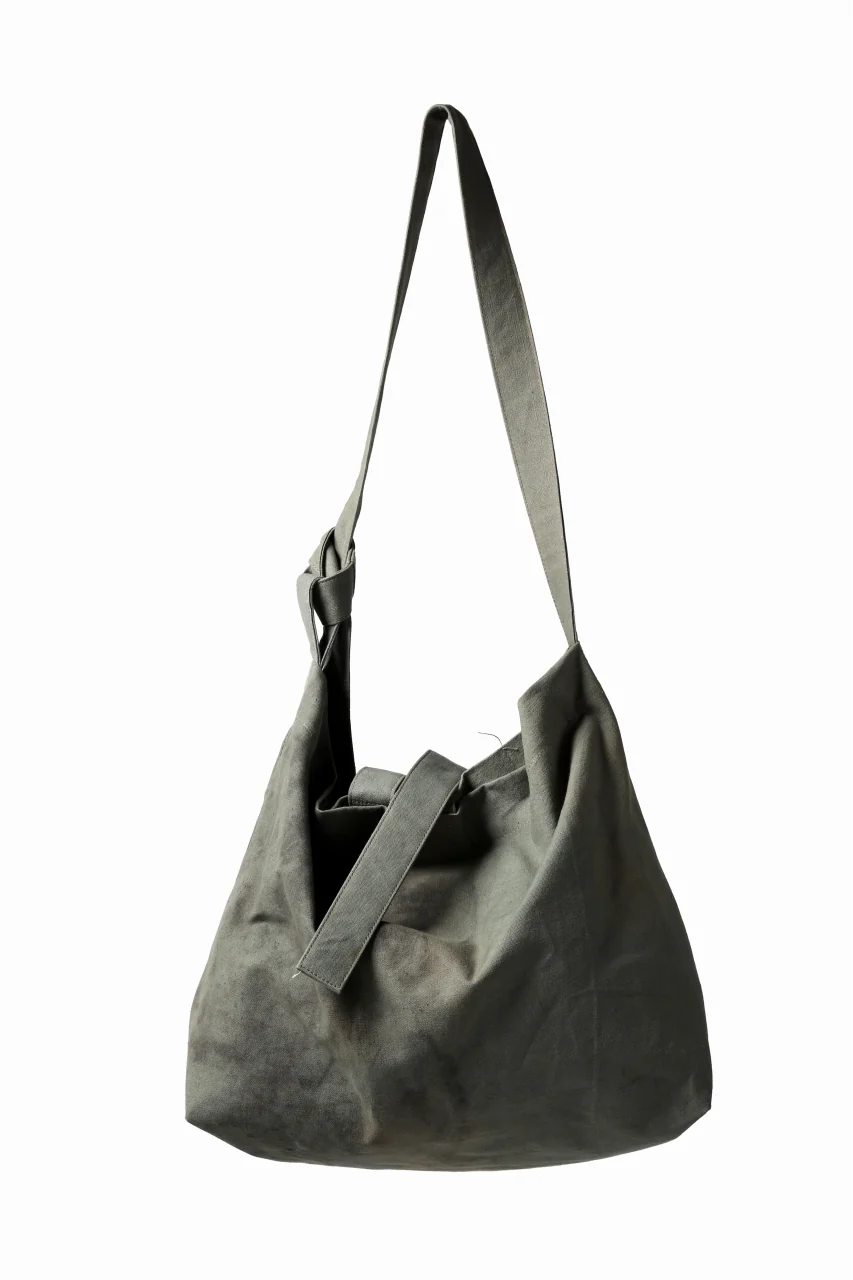 KLASICA BIVOUAC limited SHOULDER-BAG / 40'S BRITISH TENT (USED OLIVE) - Image 4