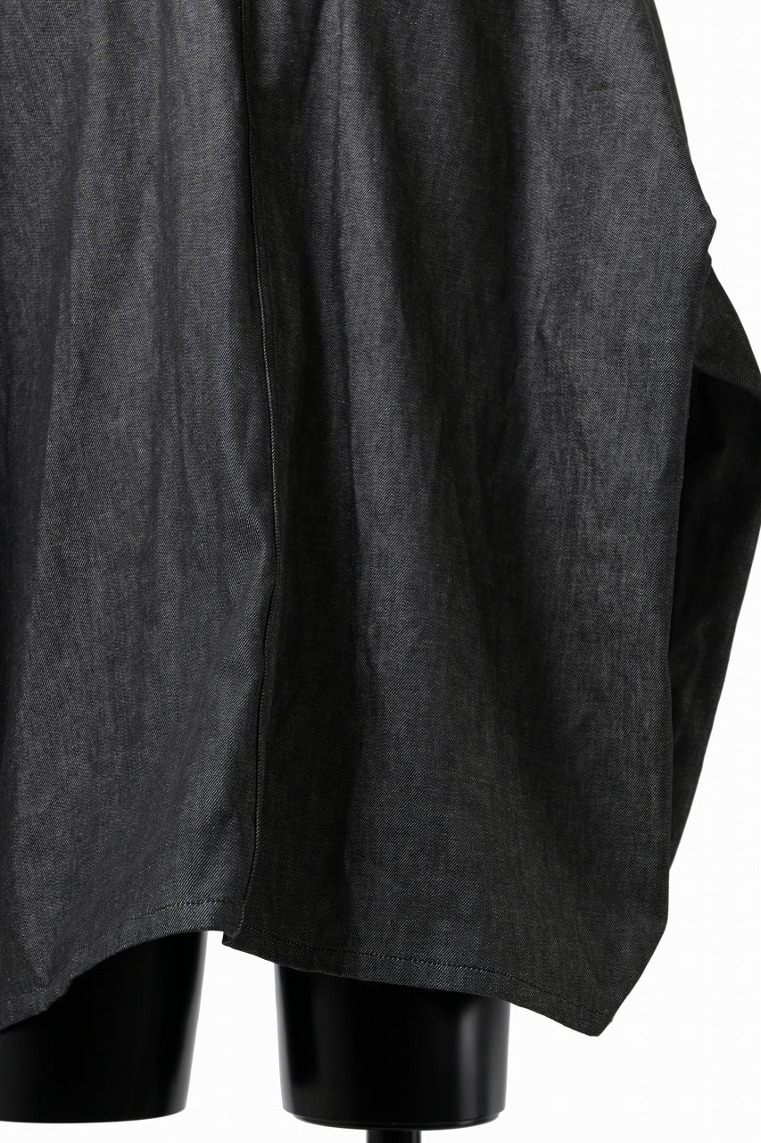 KLASICA CHEVAL EXTRA WIDE WORK JACKET / LIGHT WEIGHT DENIM (BLACK DENIM) - Image 14