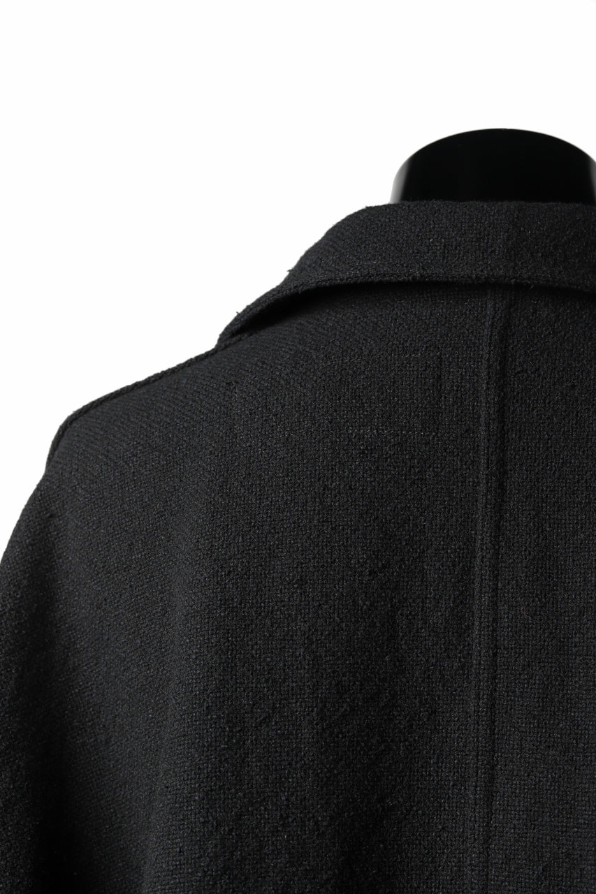 KLASICA CHEVAL WORK JACKET / WOOLxSILK BOLD DUNGAREES (BLACK) - Image 32