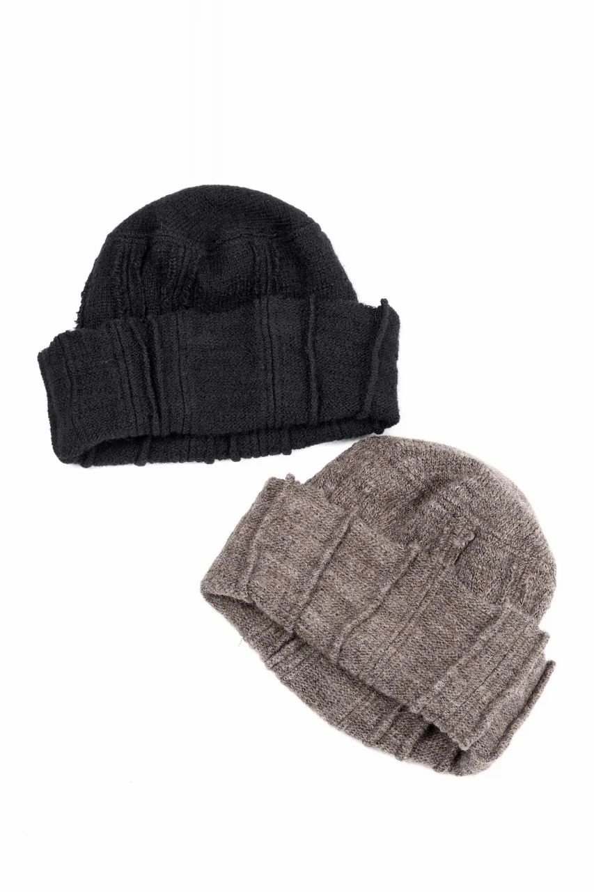 KLASICA CONEY DESERT WATCH CAP / URUGAY SLAB YARN NON MULESING WOOL (MOCHA) - Image 10