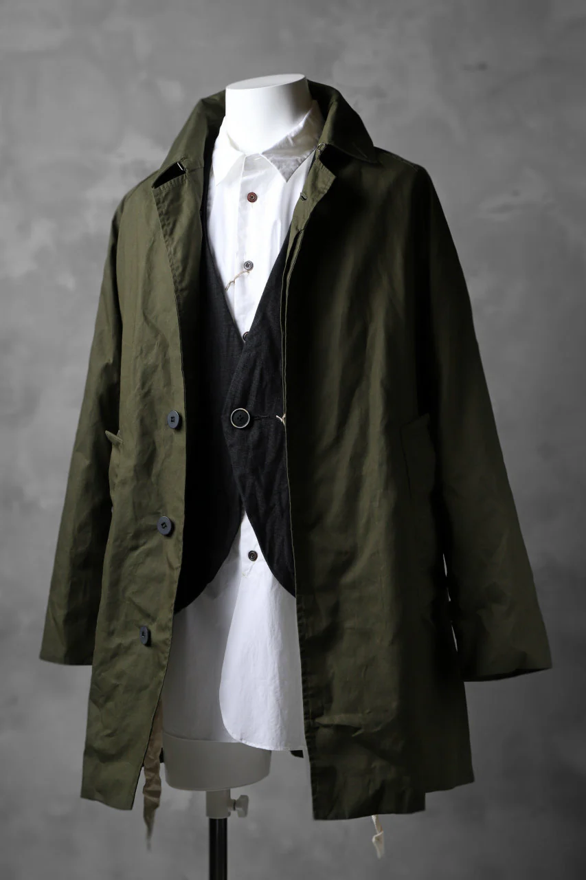 KLASICA CROSS BACK POCKET VEST / RAMIE (CARBON) - Image 24