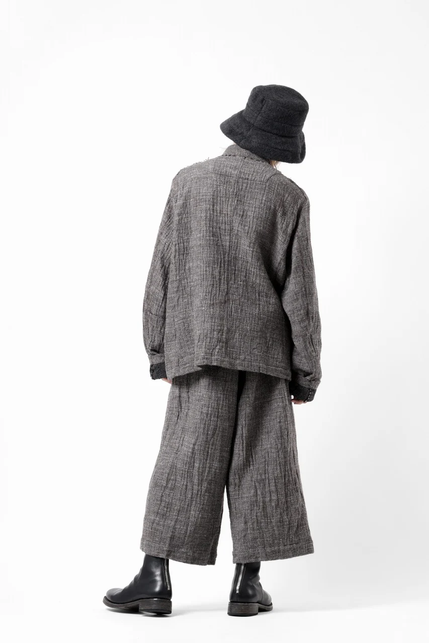 KLASICA CURVE BRIM VOLUME HAT / WOOL x ALPACA PILE (REVERSE PUFF) - Image 22