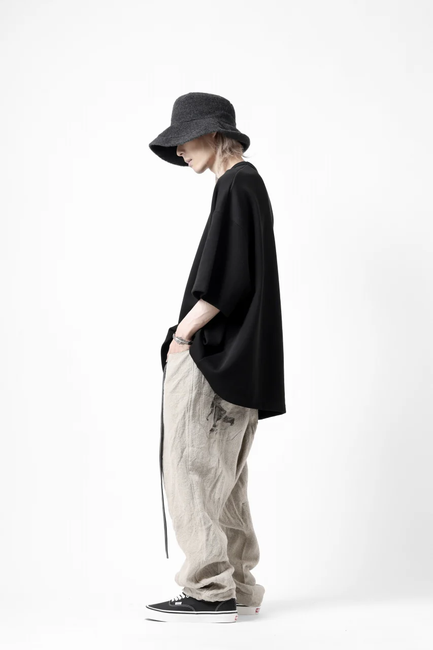 KLASICA CURVE BRIM VOLUME HAT / WOOL x ALPACA PILE (REVERSE PUFF) - Image 26