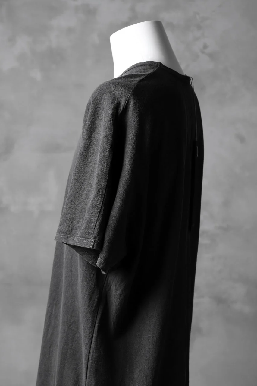 KLASICA DOLMAN SLEEVE TEE / GARMENT CARBON DYED (CARBON) - Image 10