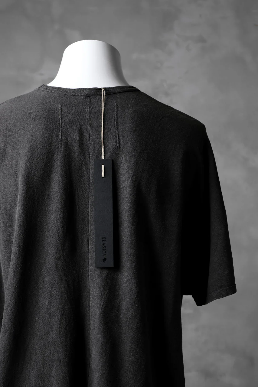 KLASICA DOLMAN SLEEVE TEE / GARMENT CARBON DYED (CARBON) - Image 11