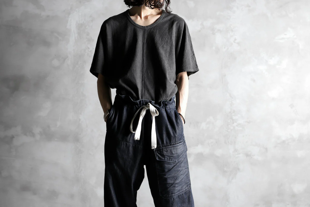 KLASICA DOLMAN SLEEVE TEE / GARMENT CARBON DYED (CARBON) - Image 20