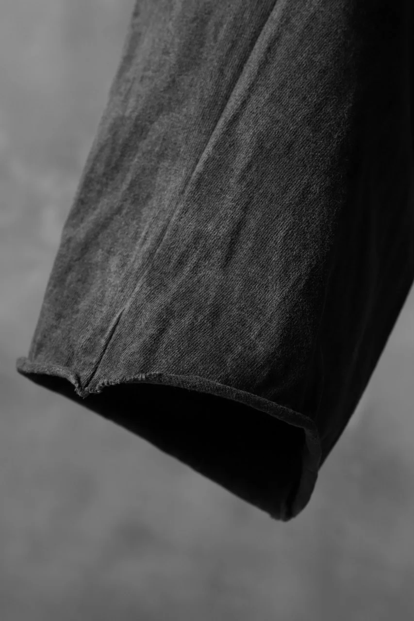 KLASICA DROP CROTCH CURVED PANTS / GARMENT PIGMENT DYED (PIGMENT GREY) - Image 14