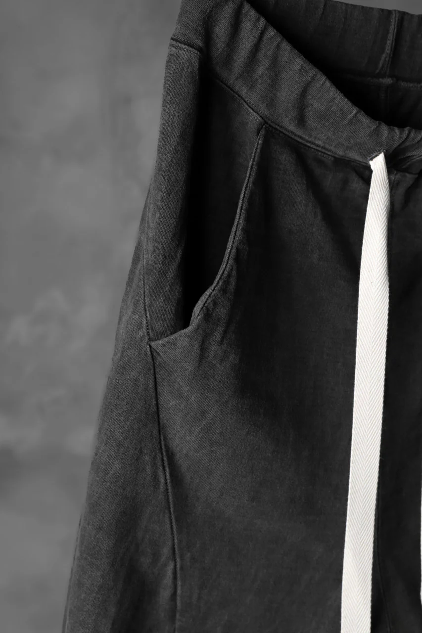KLASICA DROP CROTCH CURVED PANTS / GARMENT PIGMENT DYED (PIGMENT GREY) - Image 7