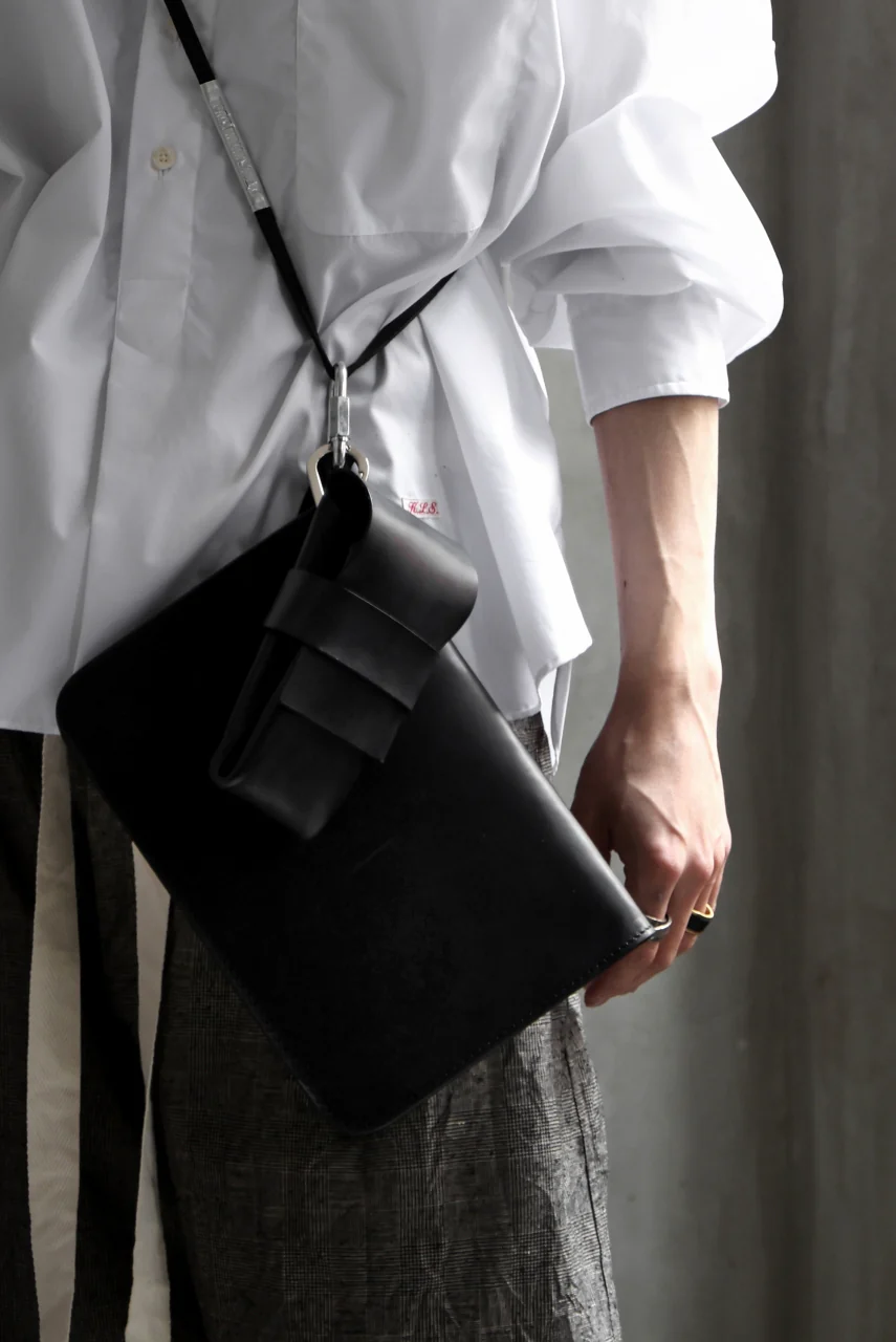 KLASICA exclusive CARDON UTILITY POUCH / JP ROROMA (BLACK) - Image 34