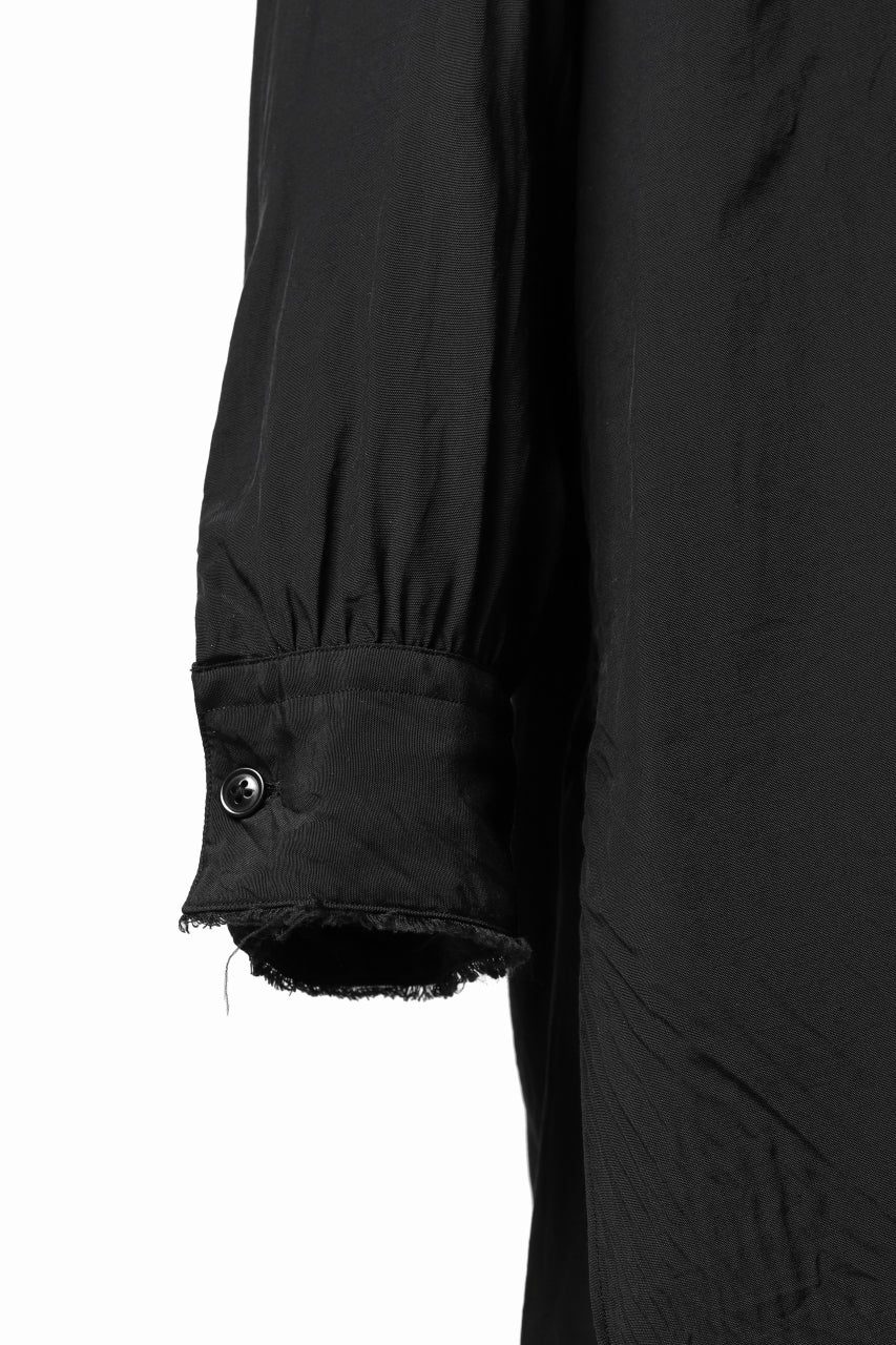 KLASICA exclusive SH-021 LONG SHIRT / FUJI ETTE (BLACK) - Image 20
