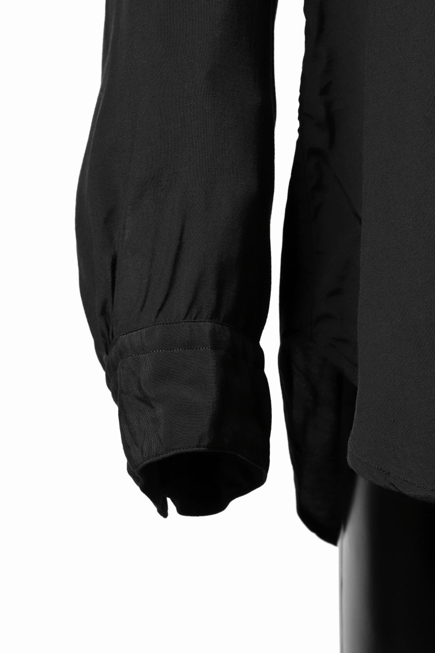 KLASICA exclusive SH-035 POCKET SHIRT / FUJI ETTE (BLACK) - Image 25