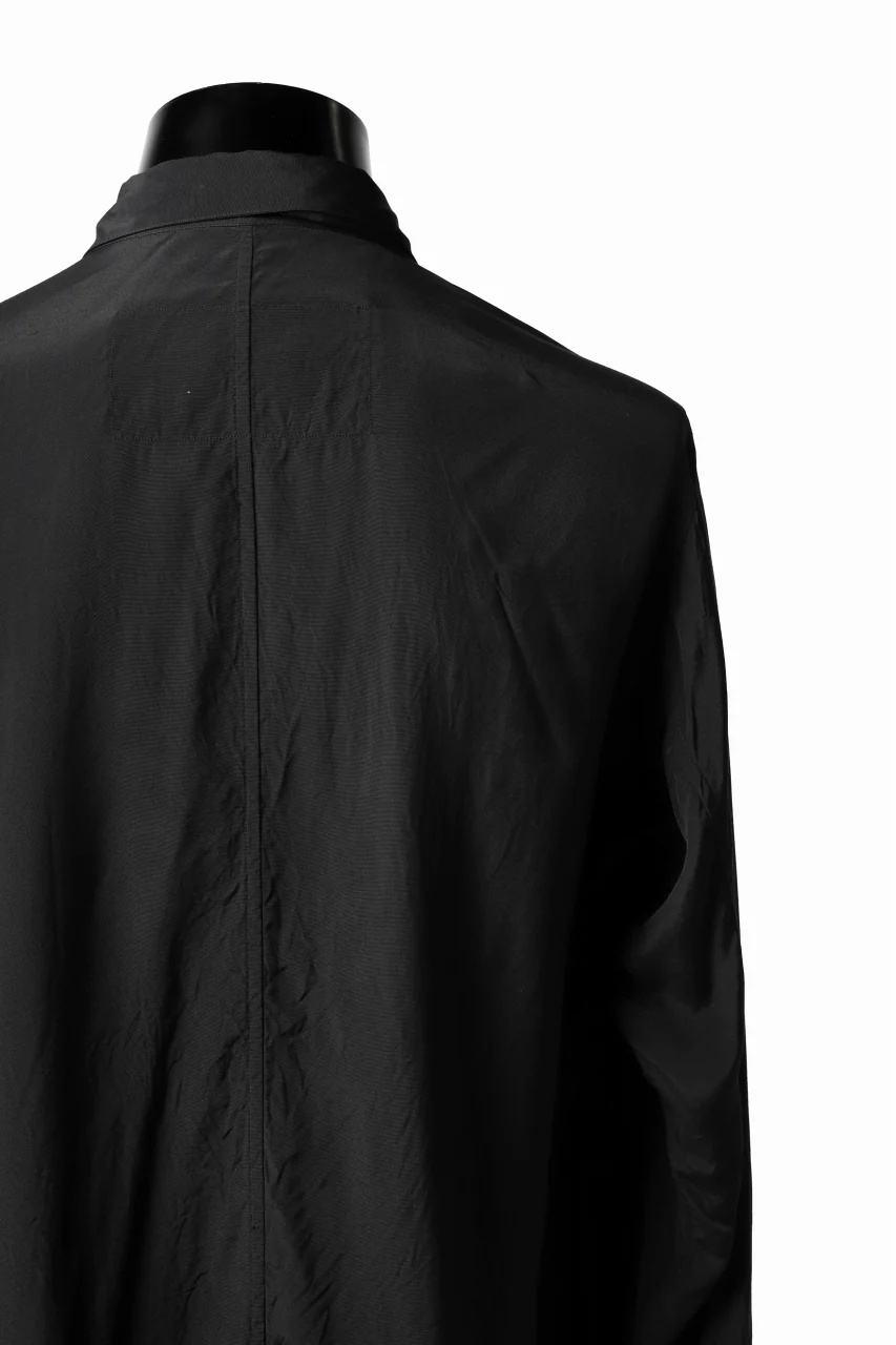 KLASICA exclusive SH-035 POCKET SHIRT / FUJI ETTE (BLACK) - Image 28