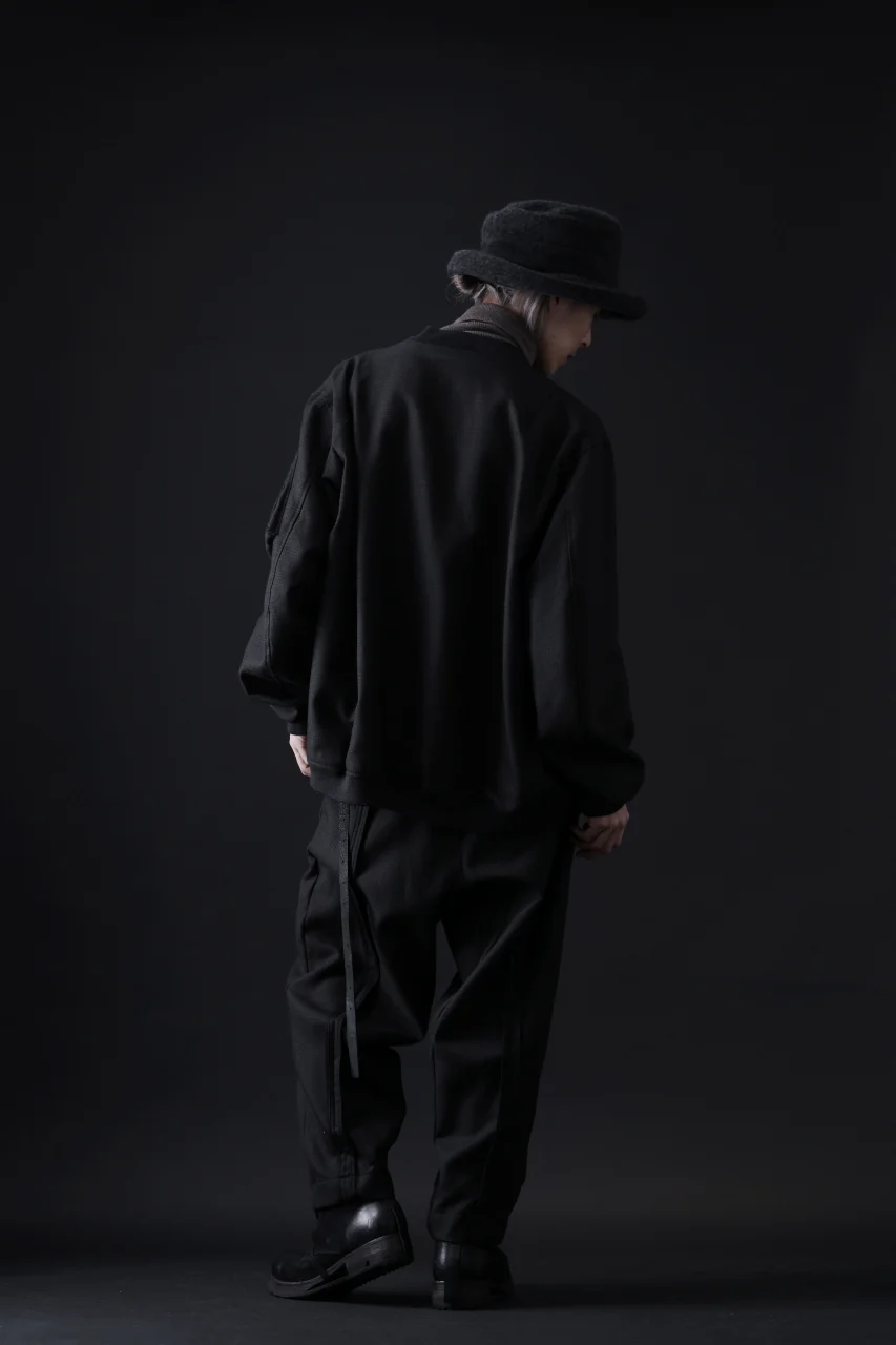 KLASICA FL-PC FLIGHT JACKET / REPULSION NIGHT GLEN CHECK WOOL (SHADOW CHECK) - Image 32