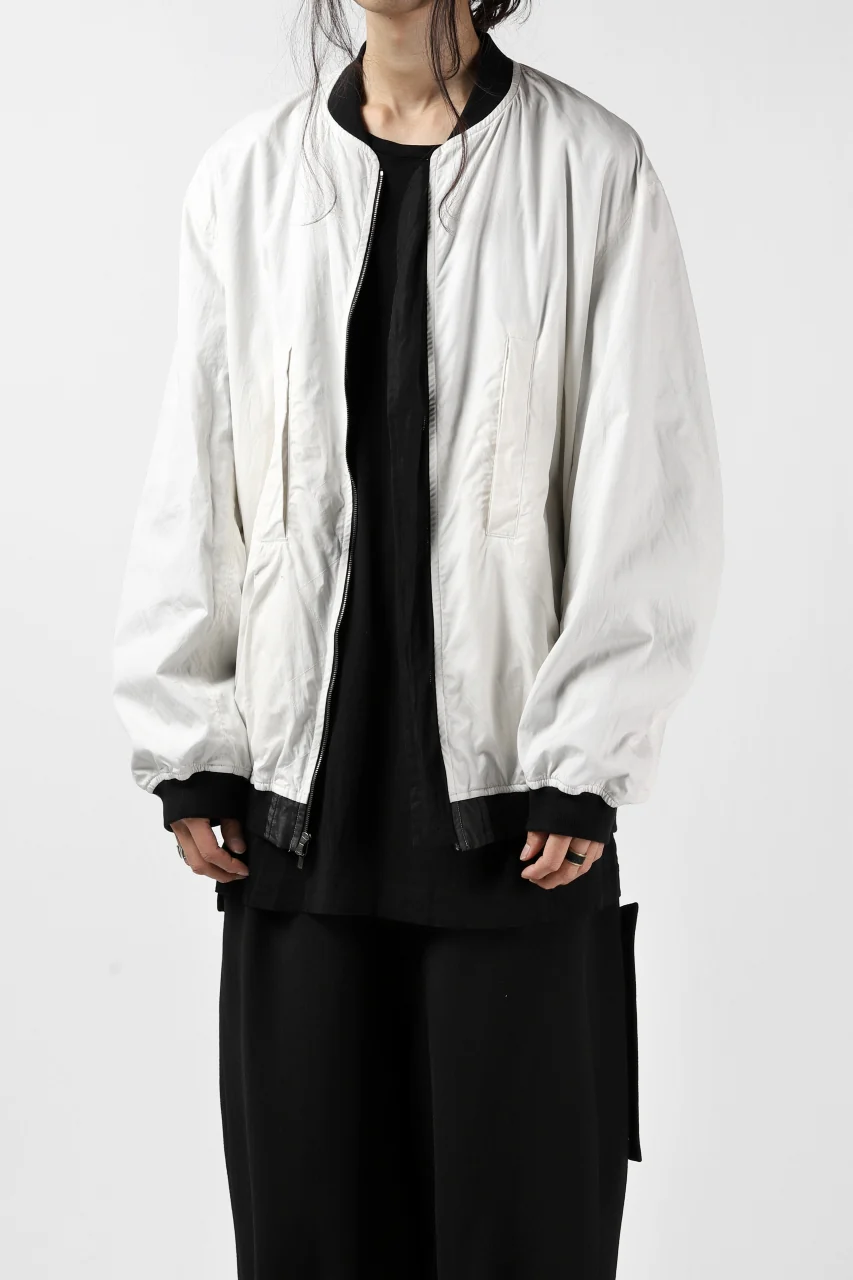 KLASICA FLIGHT PC-1 JACKET / TRANSLUCENT ORGANDY (BLACK) - Image 22