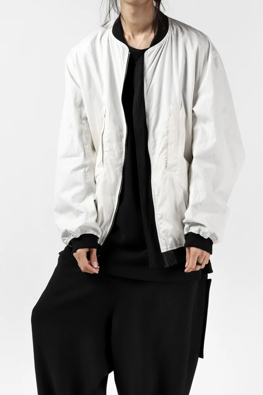 KLASICA FLIGHT PC-1 JACKET / TRANSLUCENT ORGANDY (BLACK) - Image 23