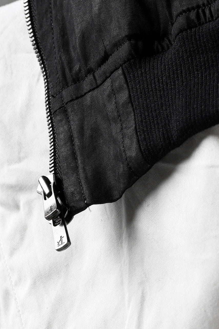 KLASICA FLIGHT PC-1 JACKET / TRANSLUCENT ORGANDY (BLACK) - Image 38