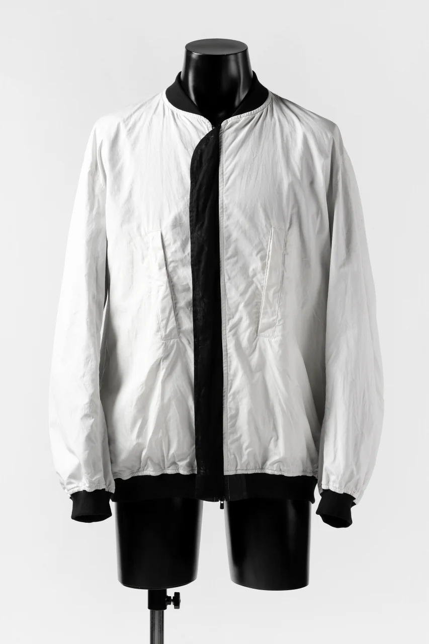 KLASICA FLIGHT PC-1 JACKET / TRANSLUCENT ORGANDY (BLACK) - Image 39