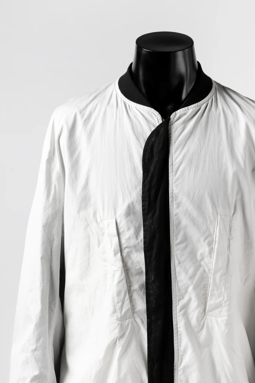KLASICA FLIGHT PC-1 JACKET / TRANSLUCENT ORGANDY (BLACK) - Image 41