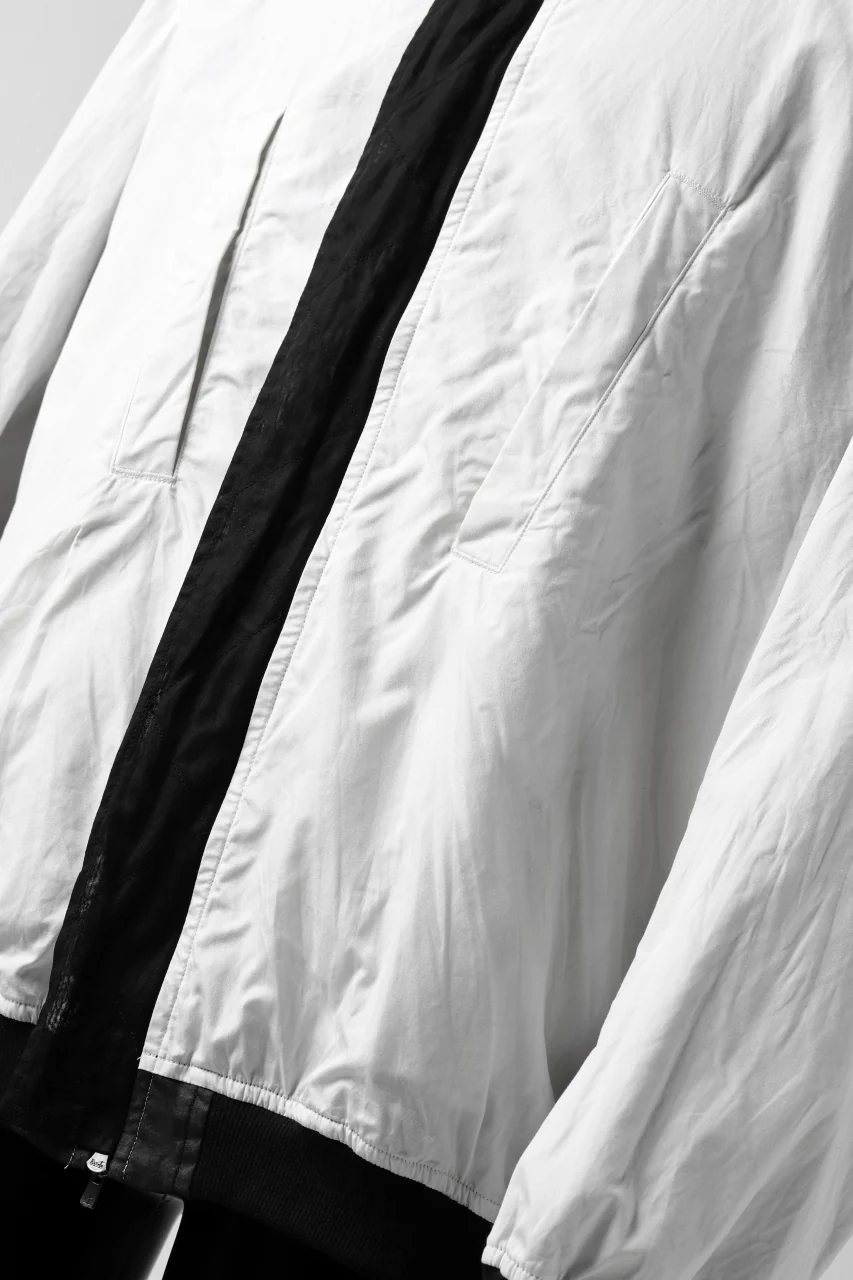 KLASICA FLIGHT PC-1 JACKET / TRANSLUCENT ORGANDY (BLACK) - Image 42