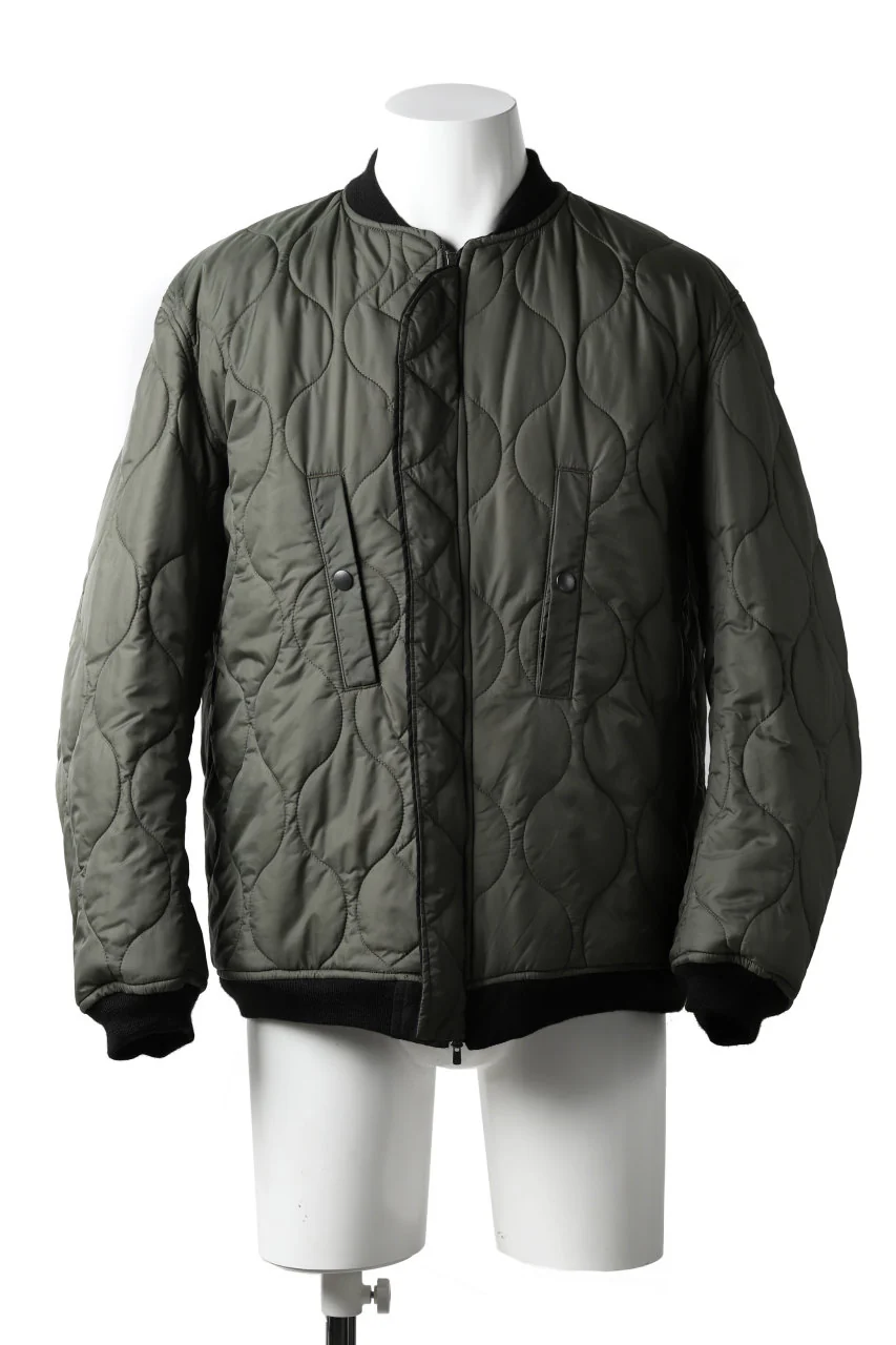 KLASICA FLPC-1 FLIGHT JACKET with BONDED LINING / SERGE WOOL&RAMIE (IRON) - Image 30