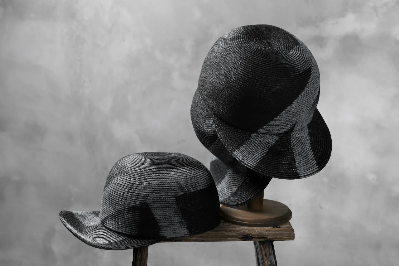 KLASICA HAND PAINTED CAP / LIMITED HAND PAINT (BLACK x WHITE) - Image 22