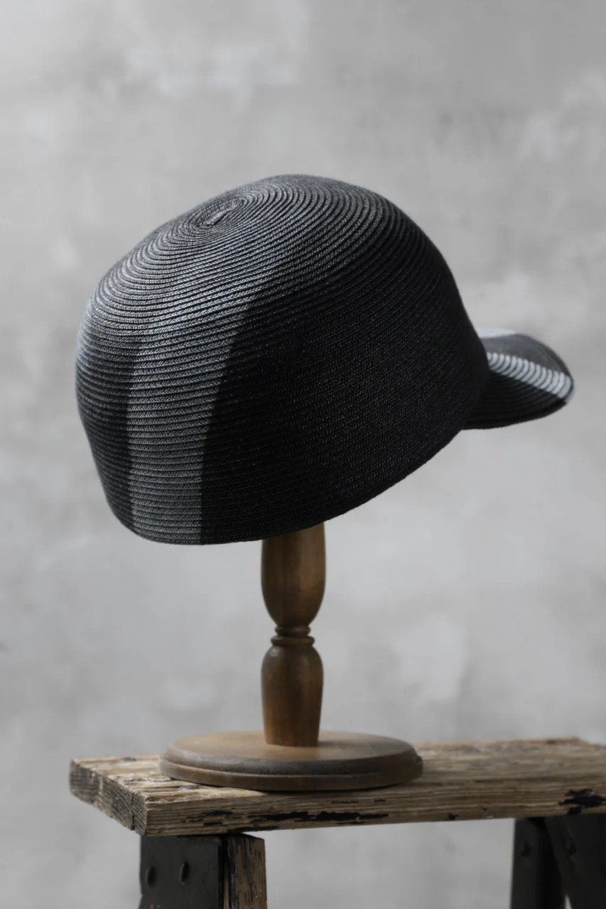 KLASICA HAND PAINTED CAP / LIMITED HAND PAINT (BLACK x WHITE) - Image 6