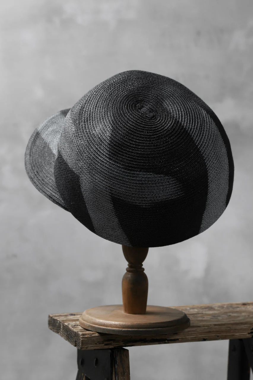 KLASICA HAND PAINTED CAP / LIMITED HAND PAINT (BLACK x WHITE) - Image 8