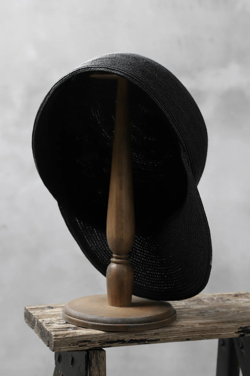 KLASICA HAND PAINTED CAP / LIMITED HAND PAINT (BLACK x WHITE) - Image 9