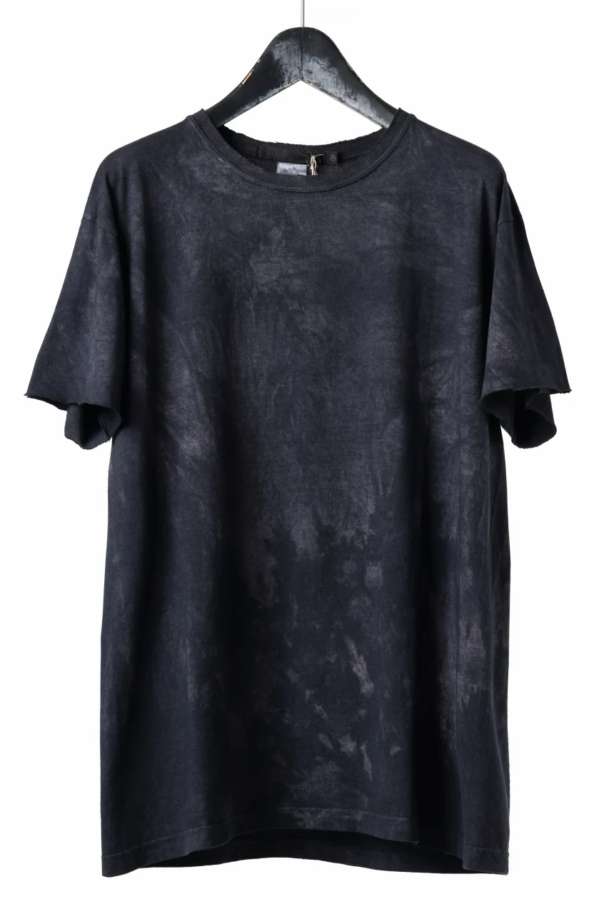 KLASICA HAZE LOOSE FIT HAND DYED TEE (FADE GREIGE #1)