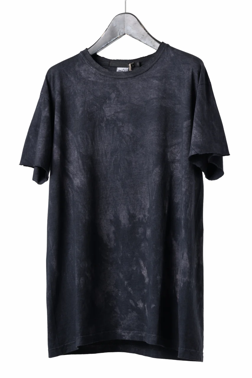 KLASICA HAZE LOOSE FIT HAND DYED TEE (FADE GREIGE #1) - Image 2