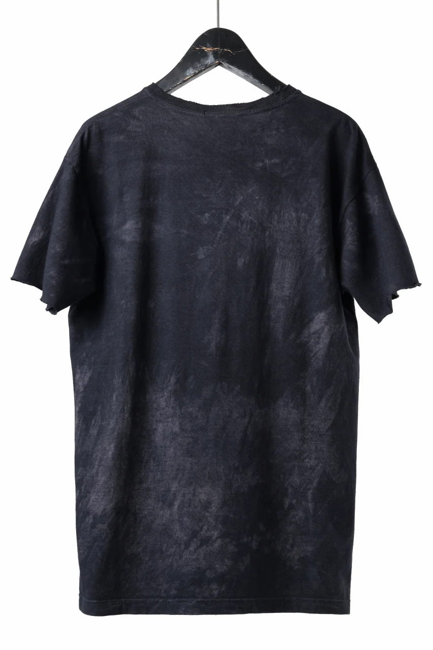 KLASICA HAZE LOOSE FIT HAND DYED TEE (FADE GREIGE #1) - Image 3