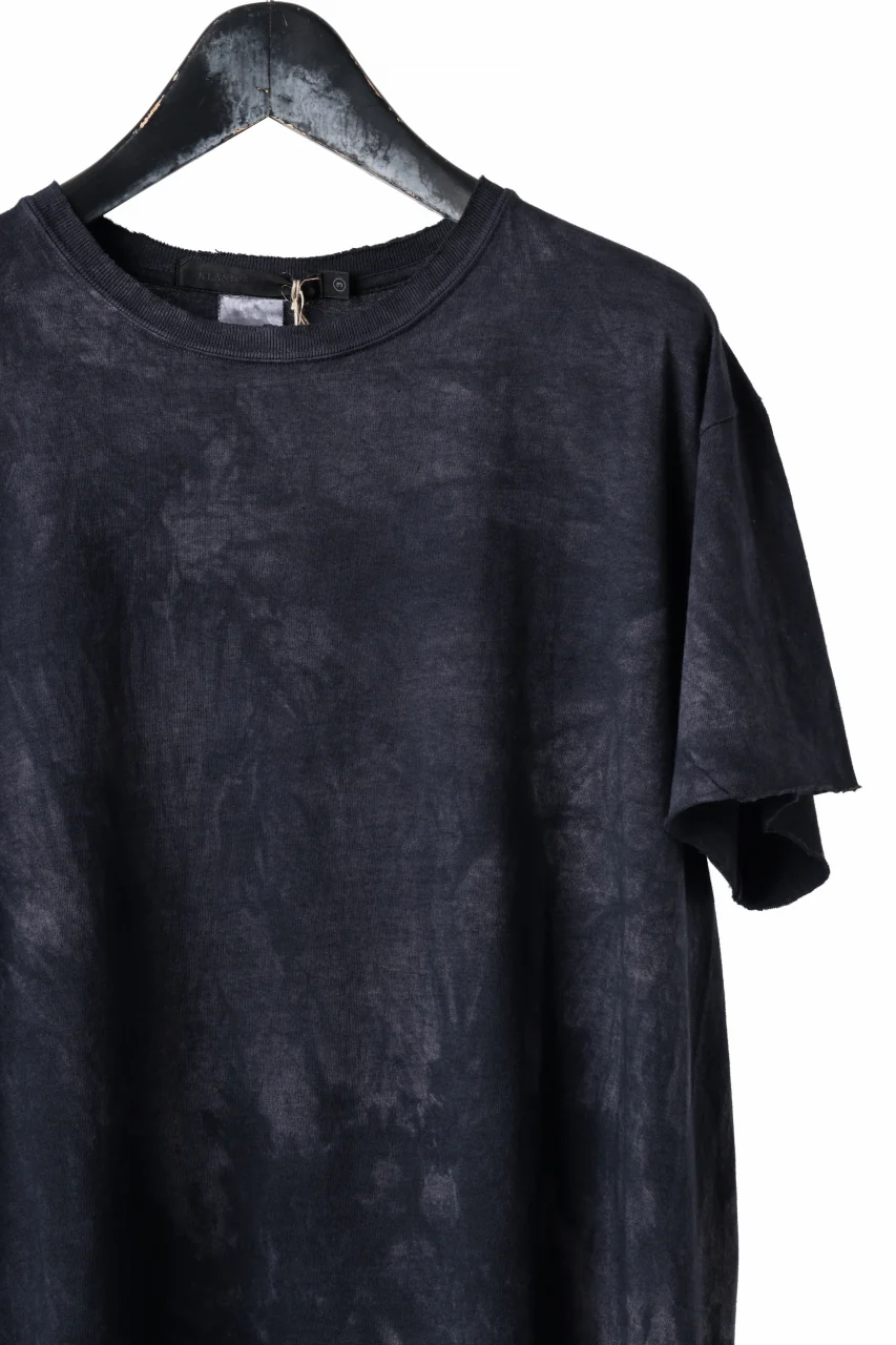 KLASICA HAZE LOOSE FIT HAND DYED TEE (FADE GREIGE #1) - Image 4