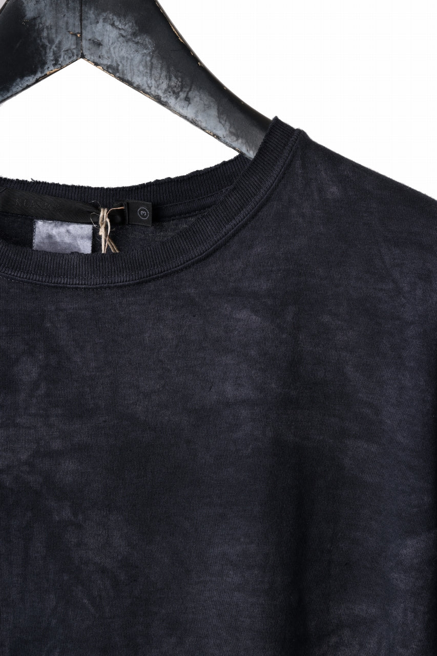 KLASICA HAZE LOOSE FIT HAND DYED TEE (FADE GREIGE #1) - Image 6