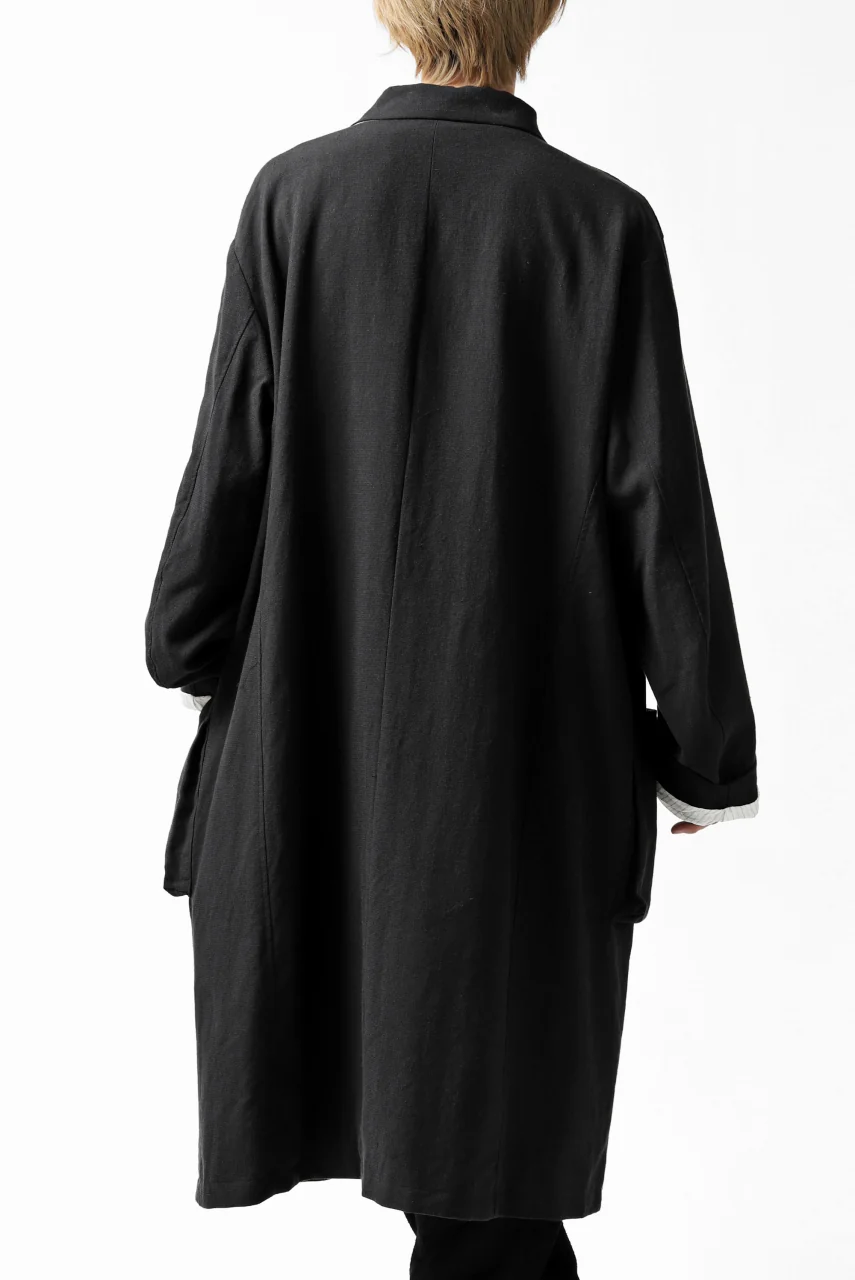 KLASICA KISTEL WORK COAT / MONOTONE HOUND TOOTH (BLACK) - Image 10