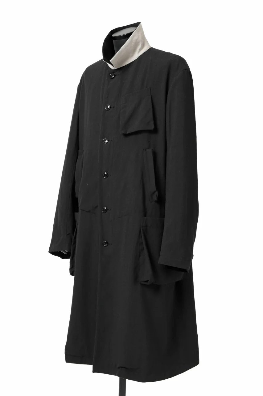 KLASICA KISTEL WORK COAT / MONOTONE HOUND TOOTH (BLACK) - Image 19
