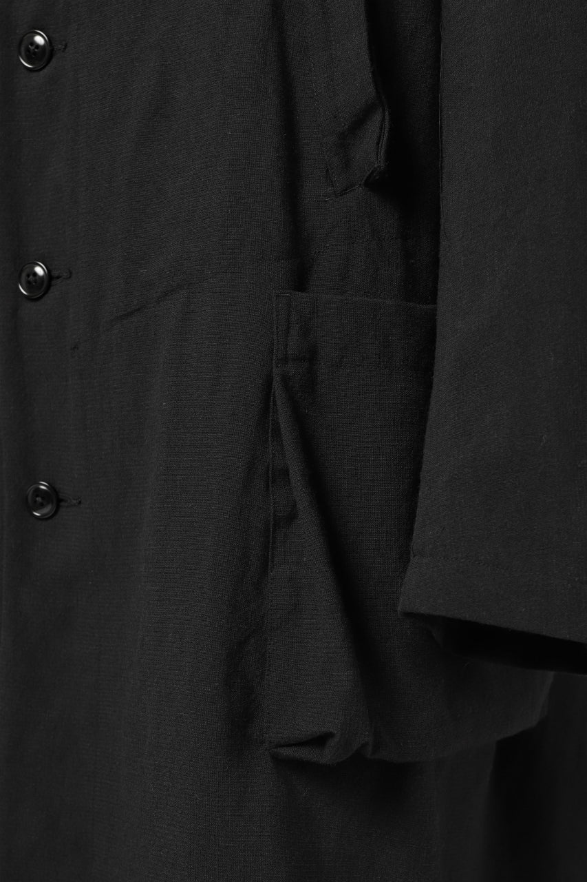 KLASICA KISTEL WORK COAT / MONOTONE HOUND TOOTH (BLACK) - Image 29