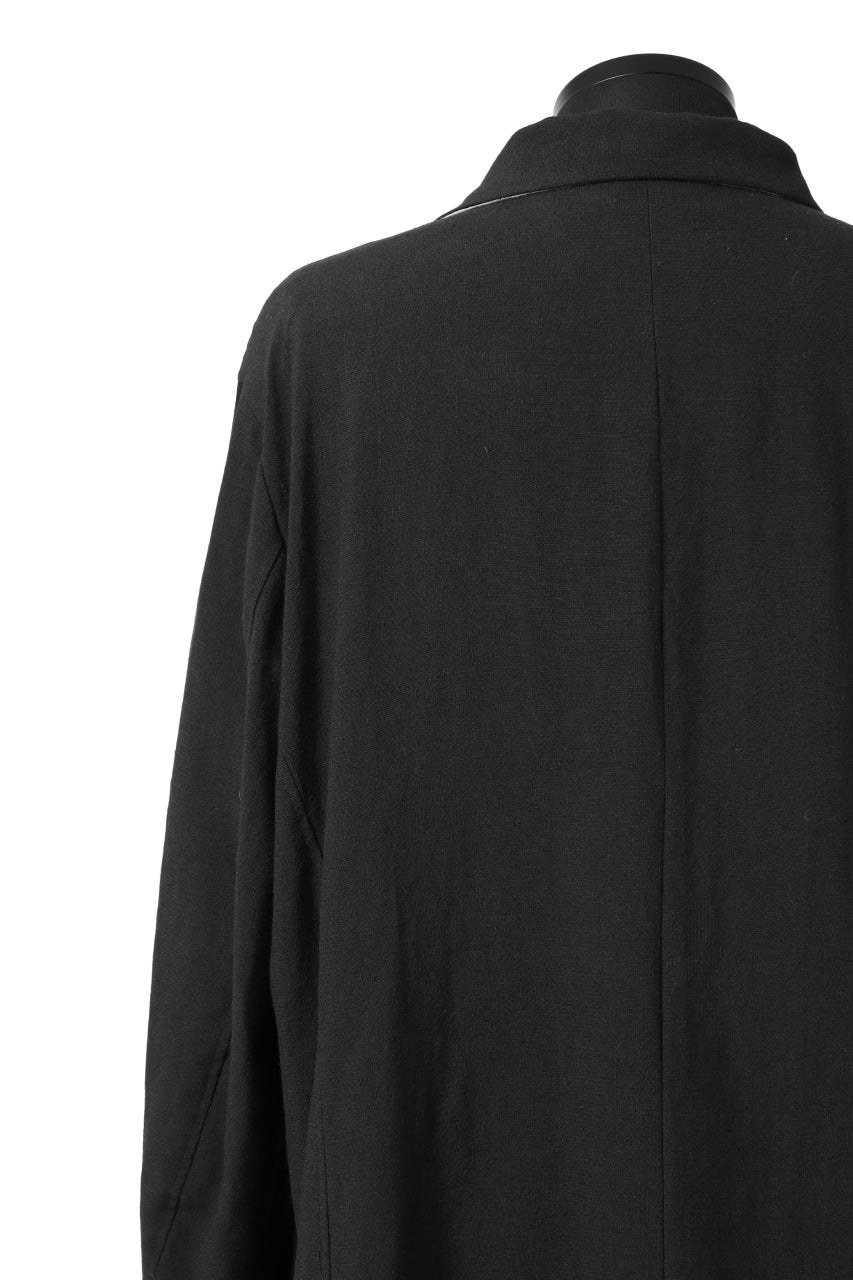 KLASICA KISTEL WORK COAT / MONOTONE HOUND TOOTH (BLACK) - Image 34