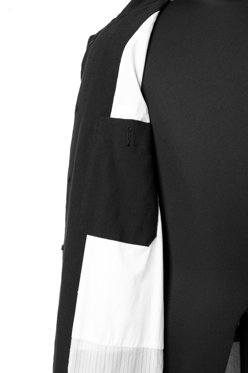 KLASICA KISTEL WORK COAT / MONOTONE HOUND TOOTH (BLACK) - Image 39