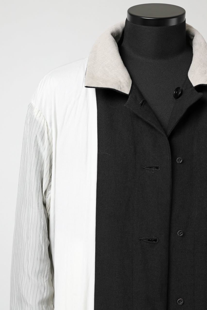 KLASICA KISTEL WORK COAT / MONOTONE HOUND TOOTH (BLACK) - Image 43