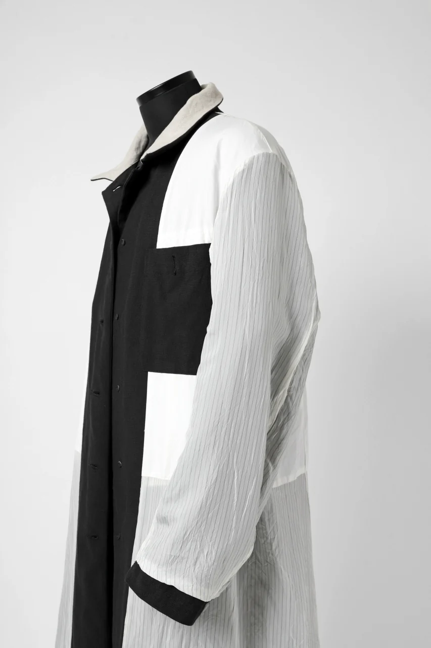 KLASICA KISTEL WORK COAT / MONOTONE HOUND TOOTH (BLACK) - Image 44