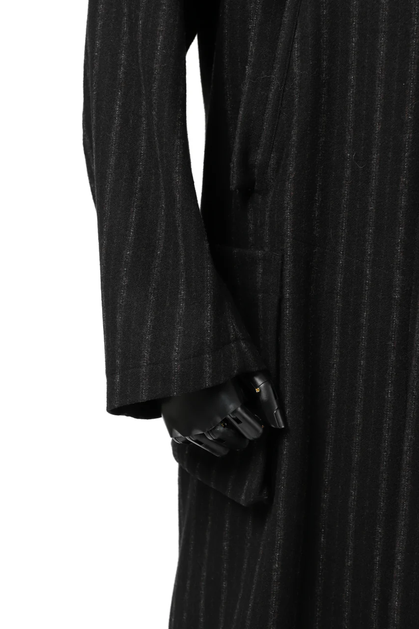 KLASICA KISTEL WORK COAT / WOOL FLANNEL (VINTAGE STRIPE) - Image 41