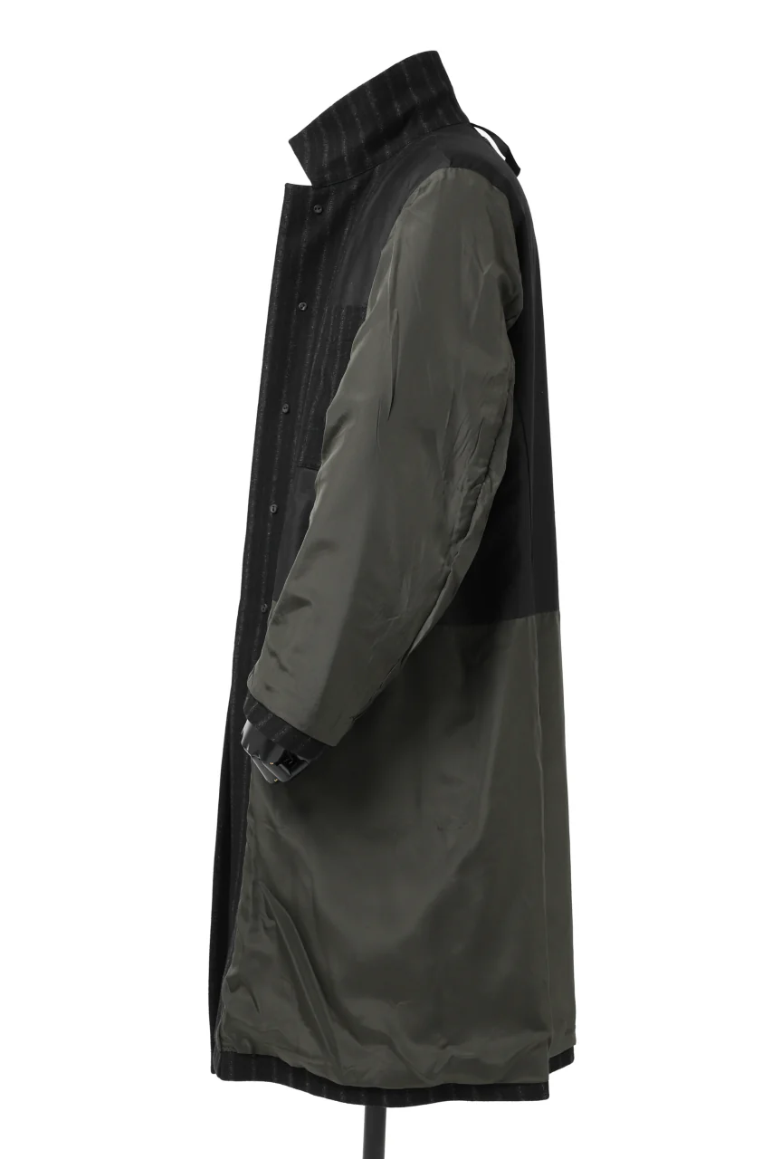 KLASICA KISTEL WORK COAT / WOOL FLANNEL (VINTAGE STRIPE) - Image 61