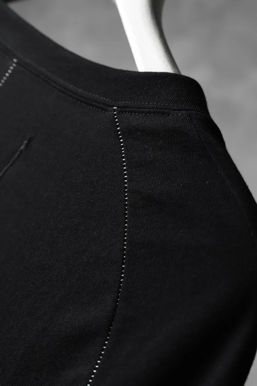 KLASICA LEWIN CLASSIC H/S CUT & SEWN / DRY TWILL JERSEY (BLACK) - Image 12