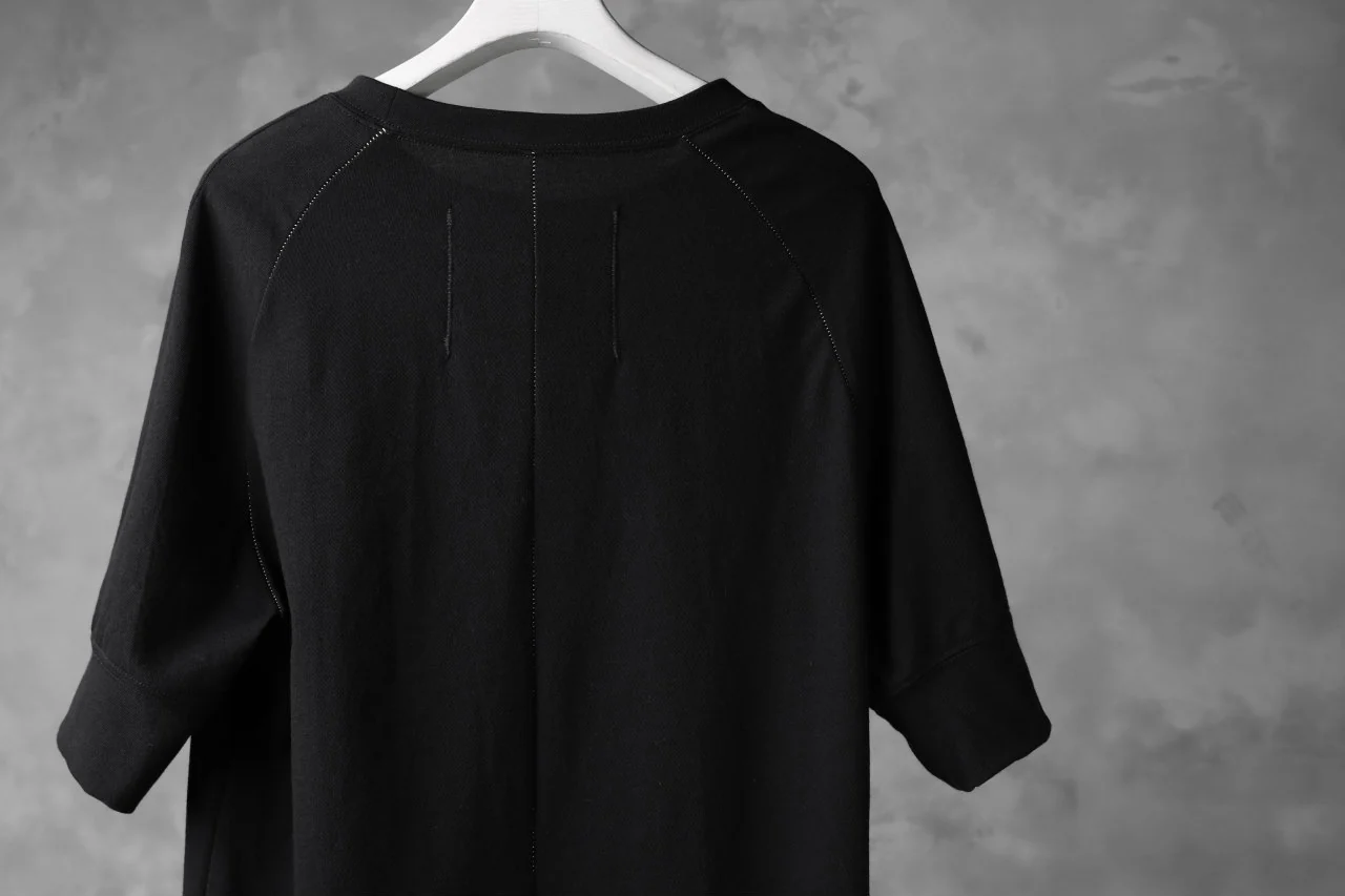 KLASICA LEWIN CLASSIC H/S CUT & SEWN / DRY TWILL JERSEY (BLACK) - Image 13