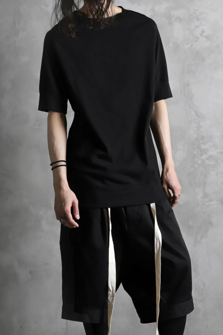 KLASICA LEWIN CLASSIC H/S CUT & SEWN / DRY TWILL JERSEY (BLACK) - Image 14