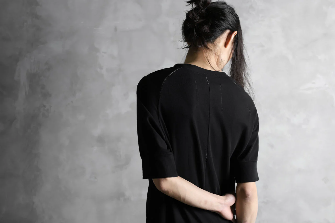 KLASICA LEWIN CLASSIC H/S CUT & SEWN / DRY TWILL JERSEY (BLACK) - Image 19
