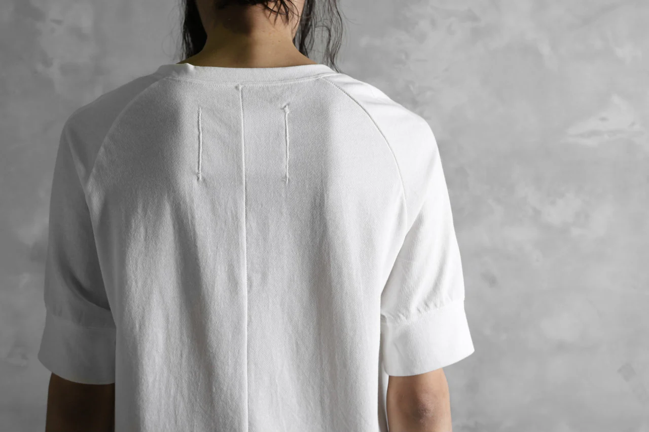 KLASICA LEWIN CLASSIC H/S CUT & SEWN / DRY TWILL JERSEY (WHITE) - Image 15
