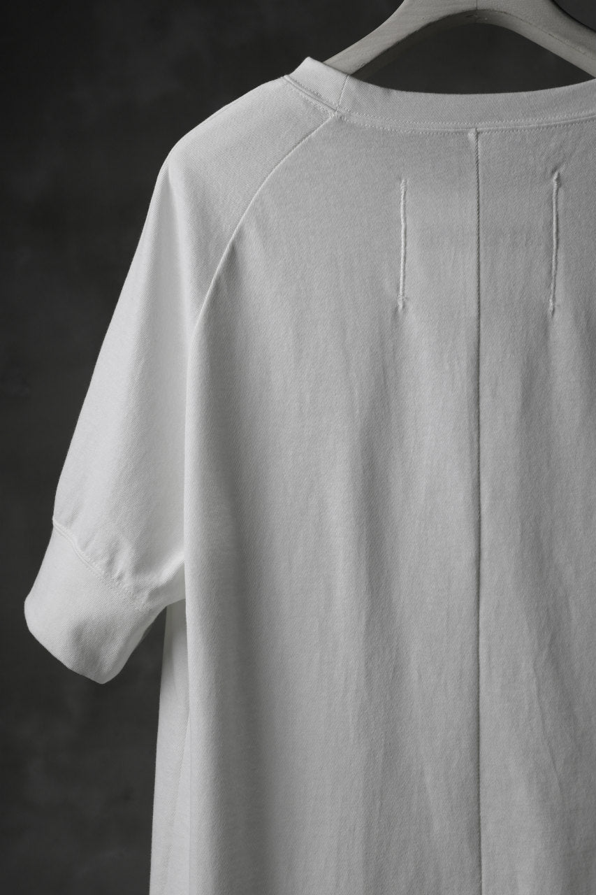 KLASICA LEWIN CLASSIC H/S CUT & SEWN / DRY TWILL JERSEY (WHITE) - Image 8